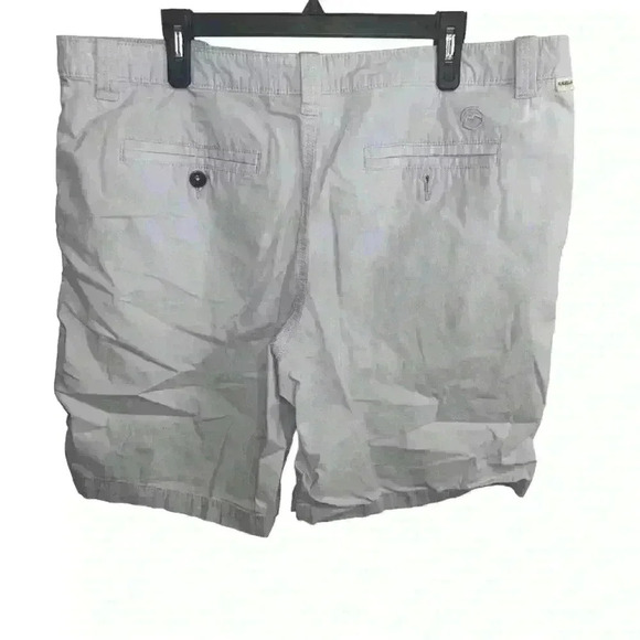 Magellan Outdoors Shorts  Mens Size 40W Gray Zip Pockets Button Casual Adult - Picture 5 of 5